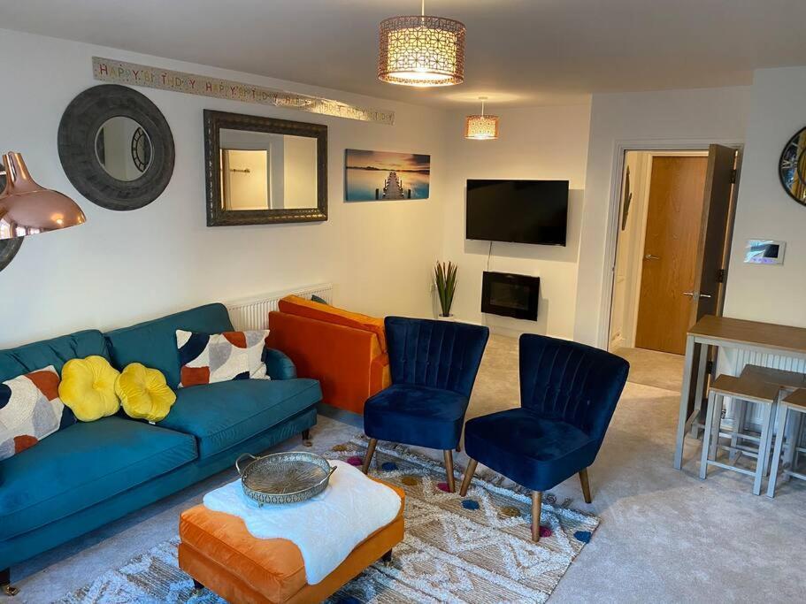 Luxury Modern 1Bed Sea View Apartment Rhos-on-Sea Ngoại thất bức ảnh